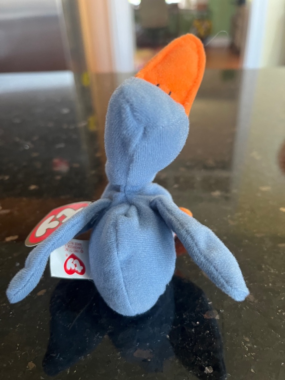1999 Ty Teenie Beanie Babies Scoop Pelican Plush - 1999 McDonald’s Collab - Picture 2 of 4